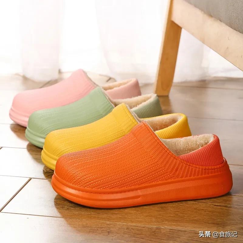 穿上这棉拖，如同踩在大朵棉花上，不怕水防滑、1秒解压，巨舒服