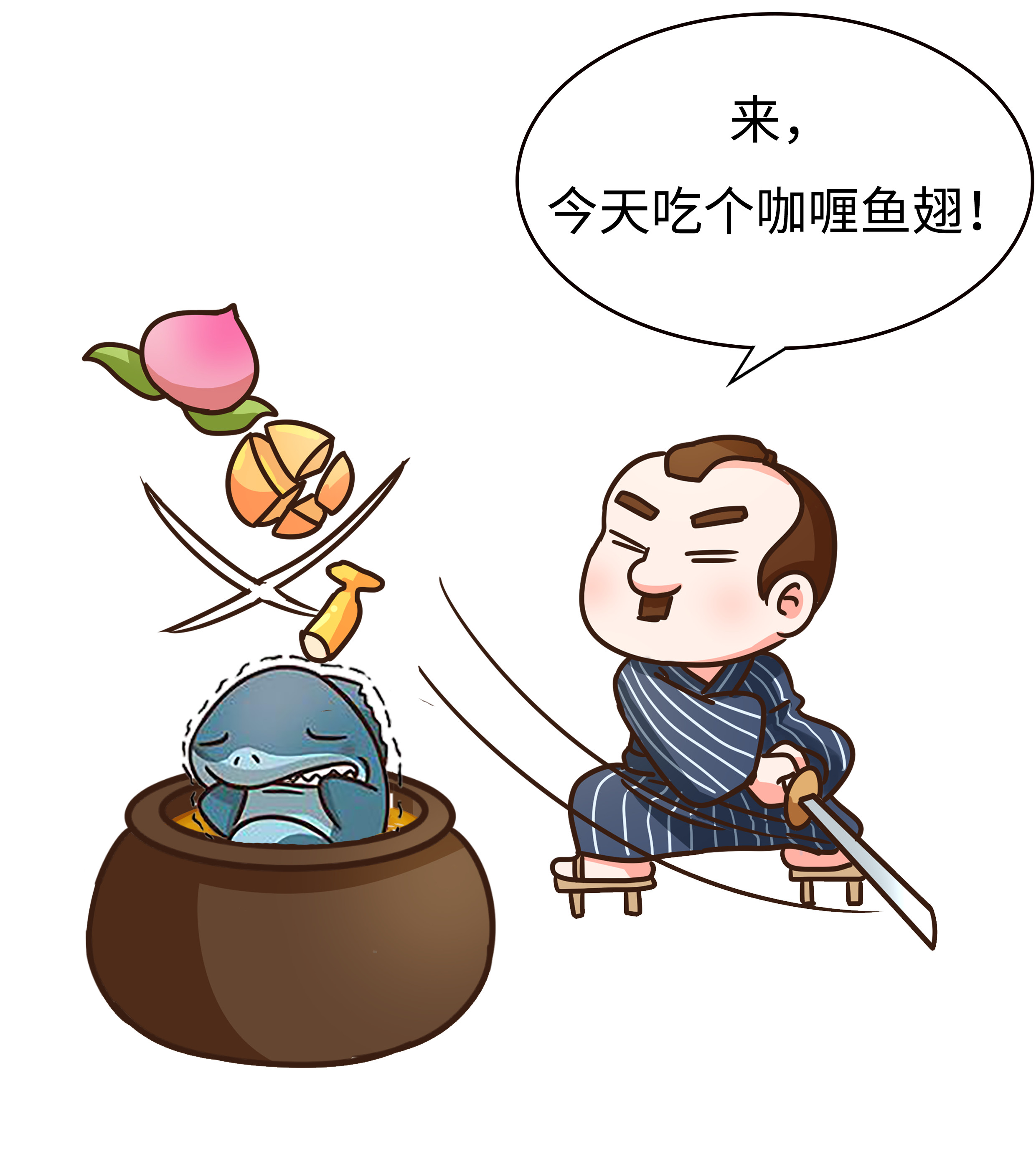 鱼翅的营养甚至不如鸡蛋，那吃它的人到底在吃啥？（菲李漫画）