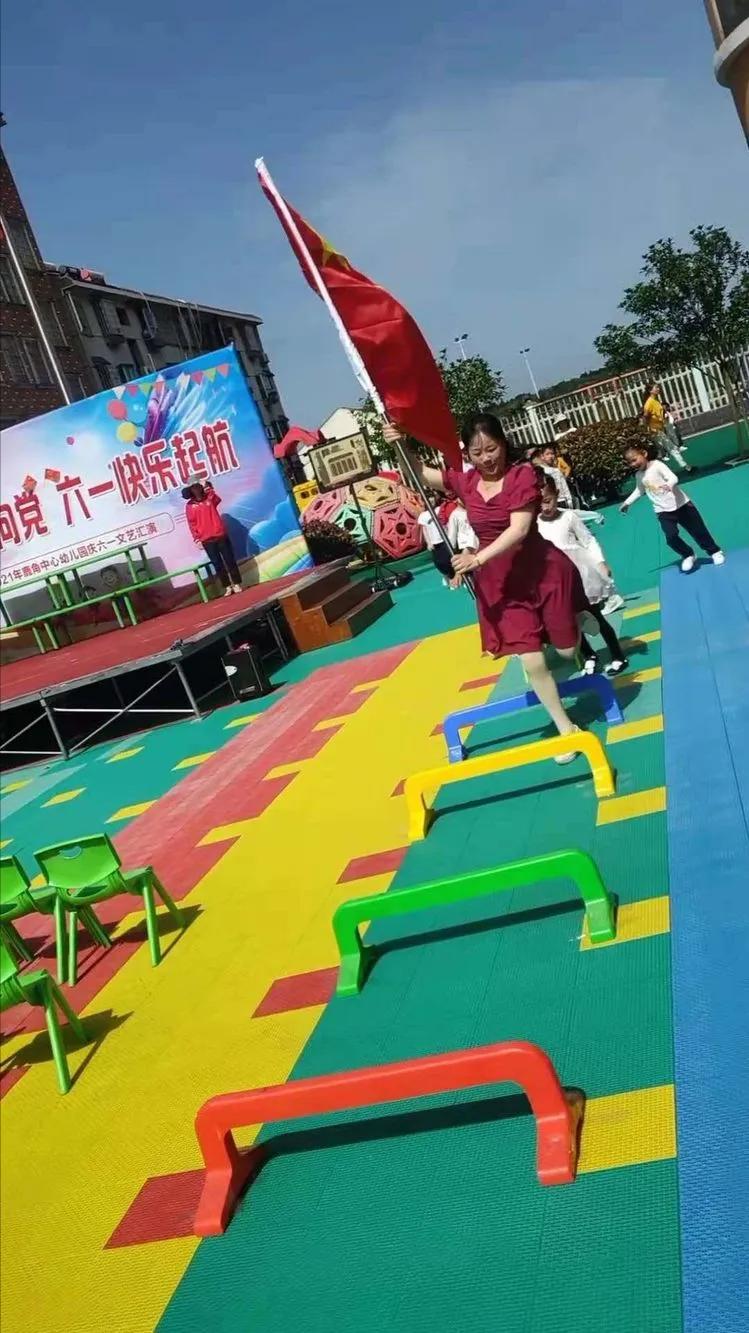 幼儿园百年华诞童心向党环创,岳阳县鹿角中心幼儿园