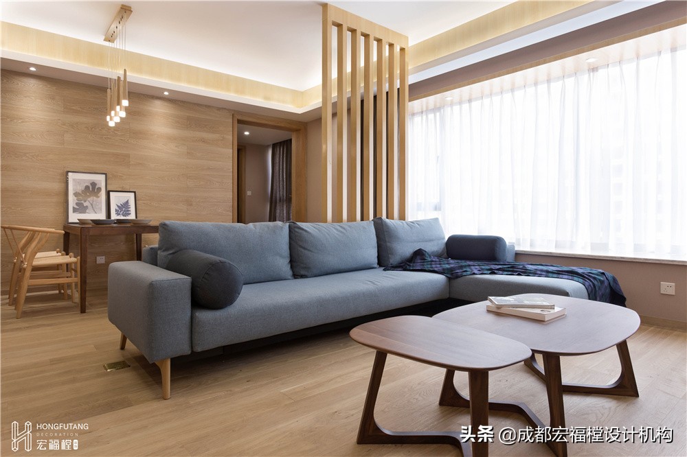 日式简约风格的家,三居室的日式风格