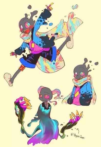 「undertale2设」传说之下精美人物图包(paperjam篇)