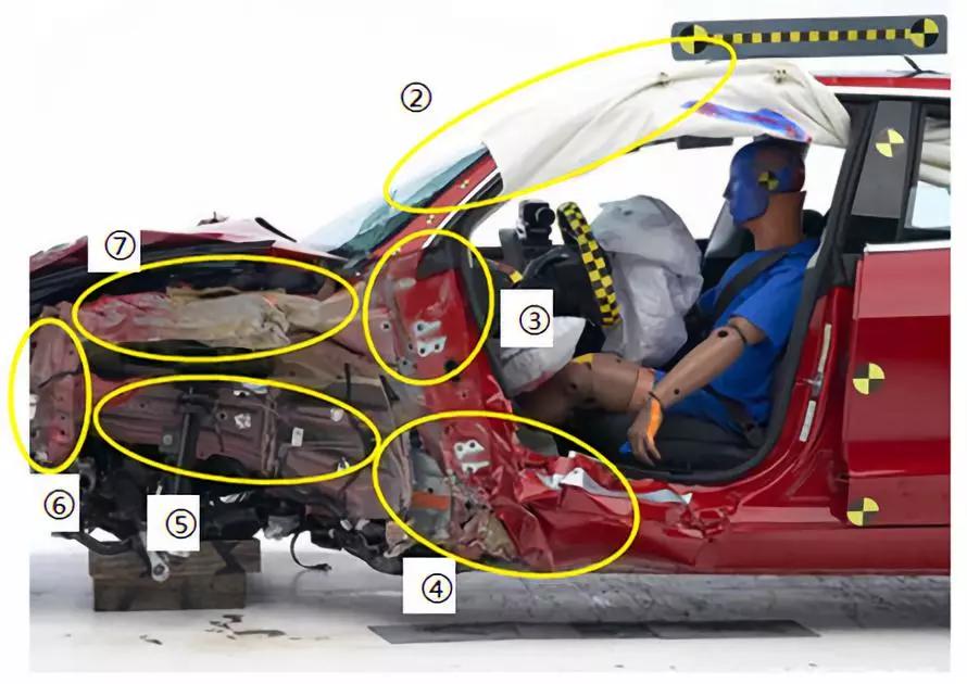 特斯拉model3侧面碰撞测试,新款特斯拉model3碰撞安全提升