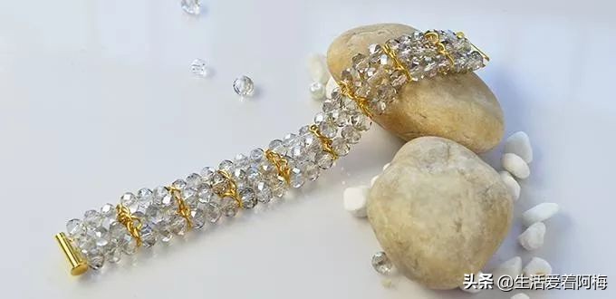 各种珠子串手链的教程,价值不菲的手链