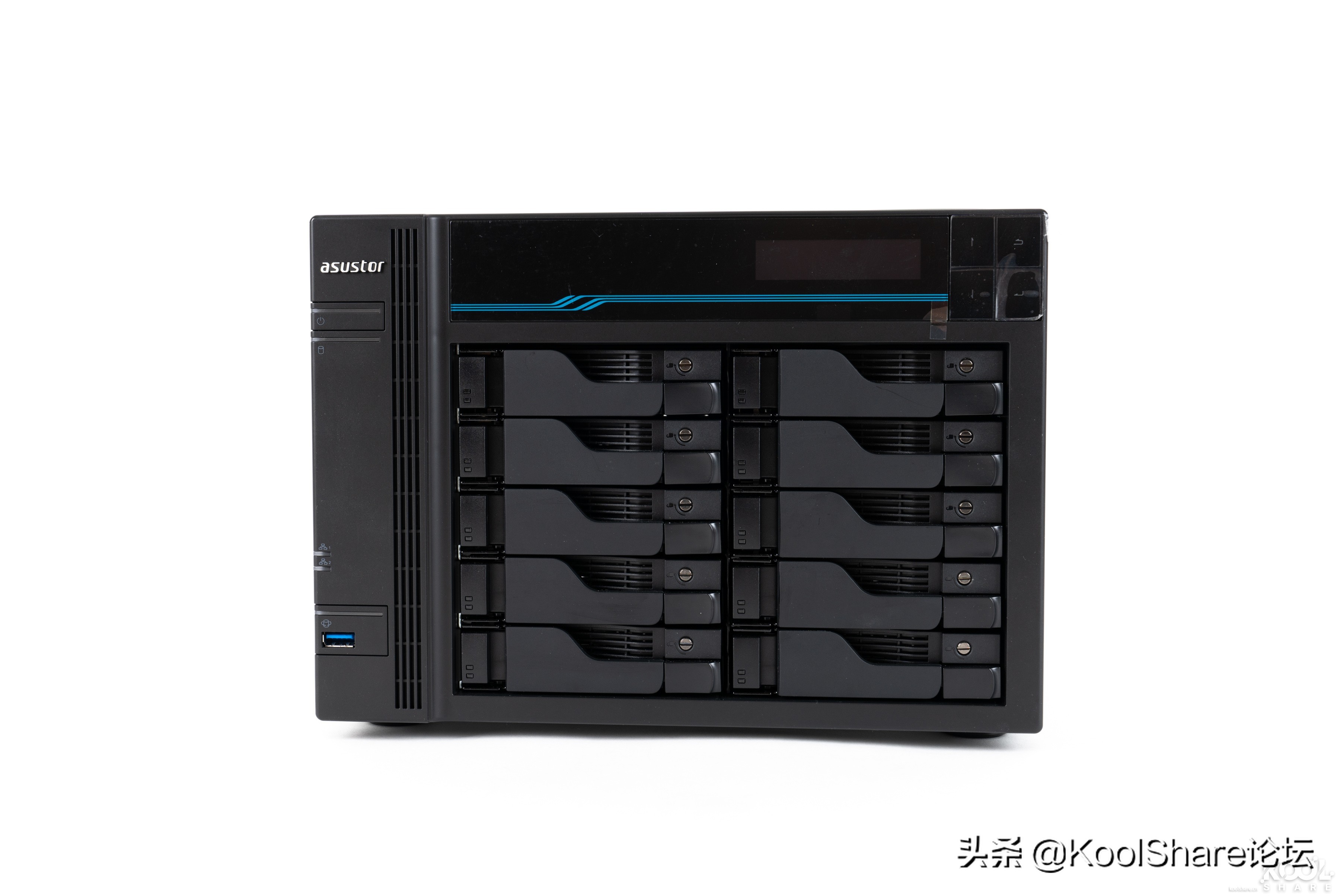 ASUSTOR爱速特旗舰NASAS7110T拆解评测