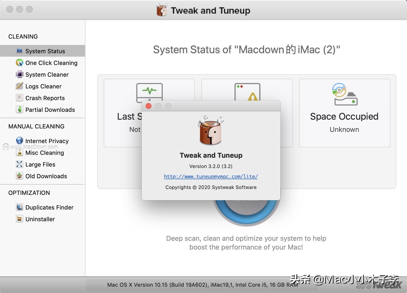 TweakandTuneupforMac,Mac系统优化软件