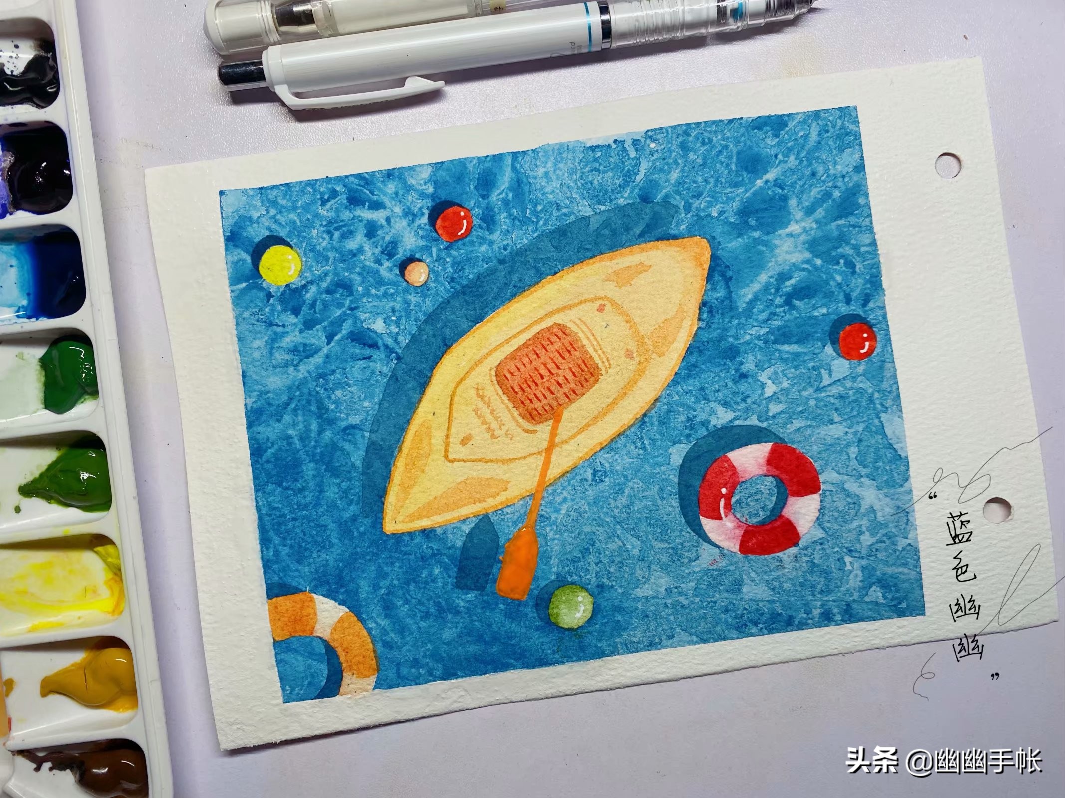 这些年买的水彩颜料(亲身试用,帮你们避开踩雷)