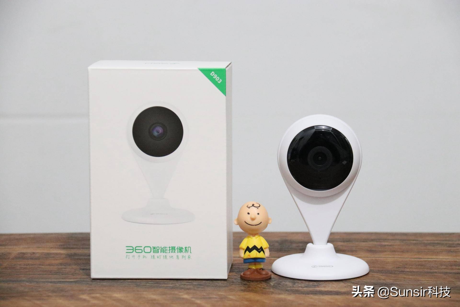 360智能摄像头小水滴智能监控,360智能摄像机小水滴ai版d903