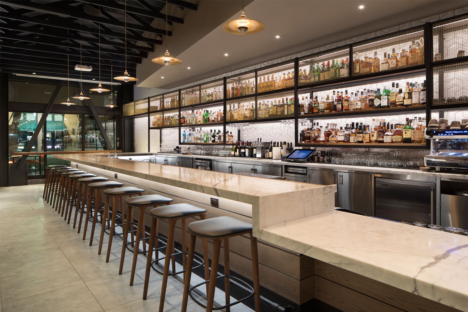 美国加州意大利,caesar意大利餐厅酒吧