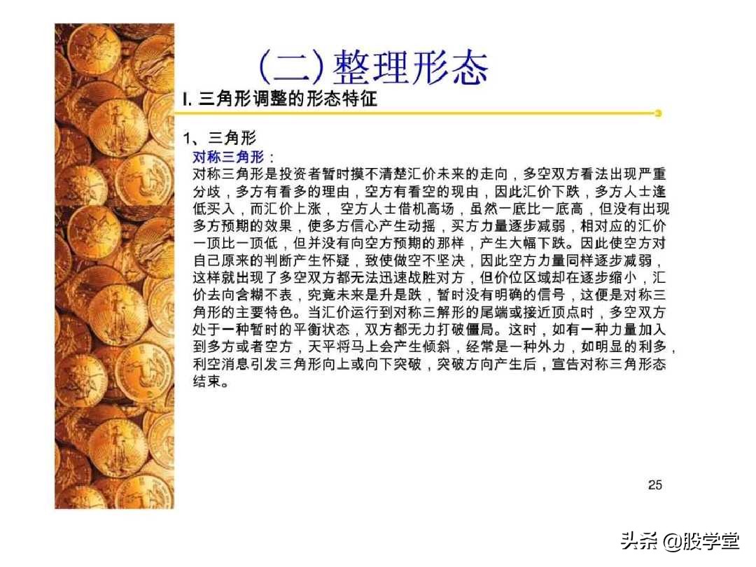 股票经典技术图形集锦,股票k线形态图解大全视频