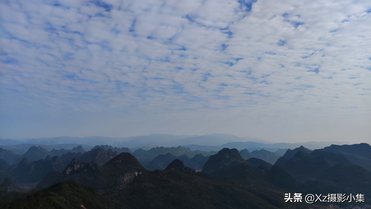 桂林尧山顶风景,桂林尧山最高观景台