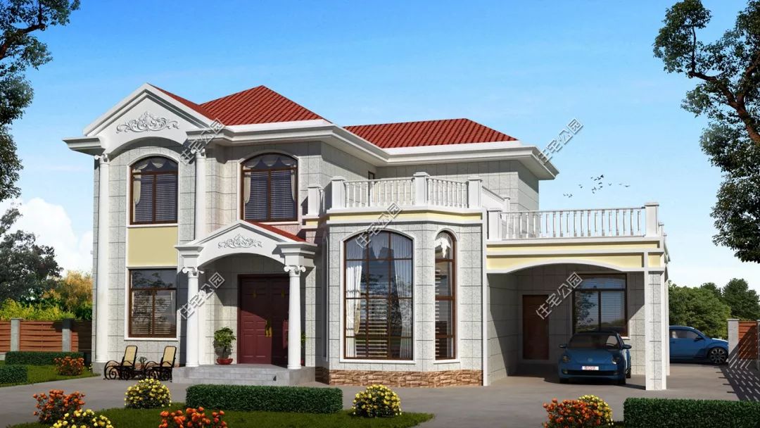 超级实用农村建房图片欣赏,建房图纸农村自建房186个平方