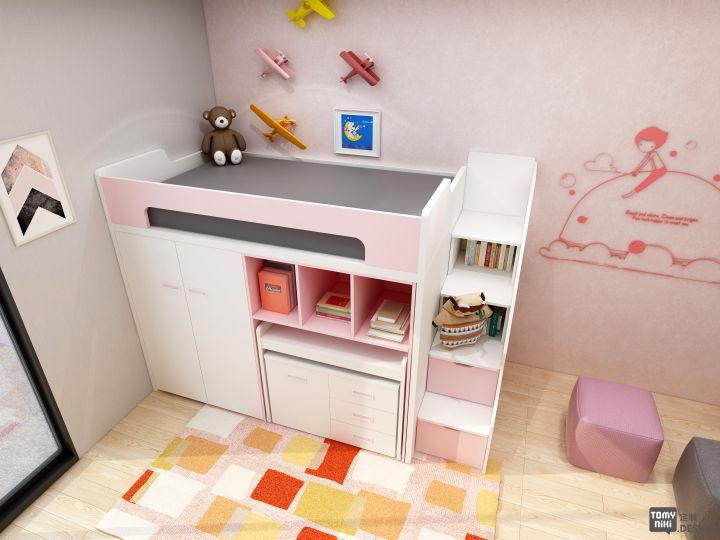 儿童房选择上下床,谁说上下床只适合二胎使用