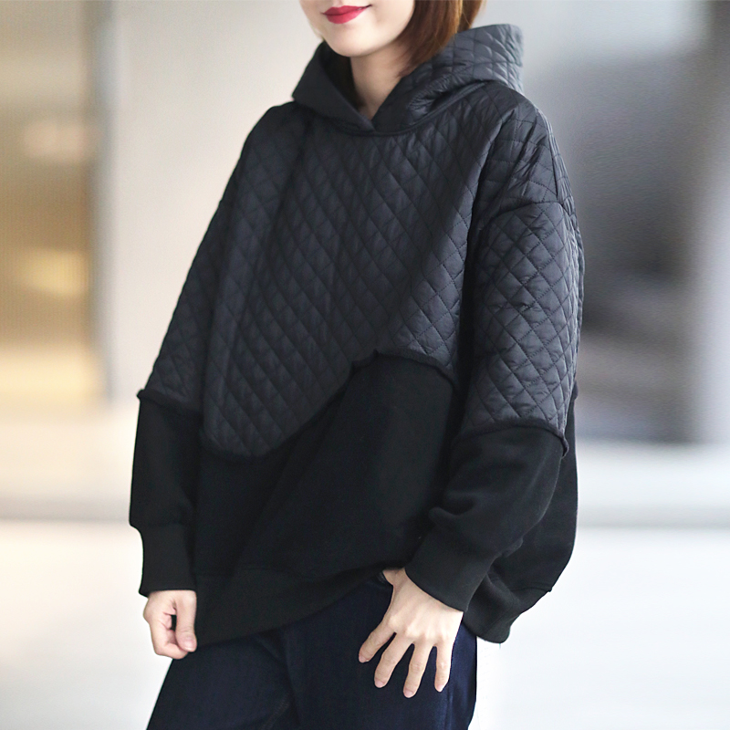 高级感棉服马甲冬季穿搭,秋冬加绒洋气卫衣棉服