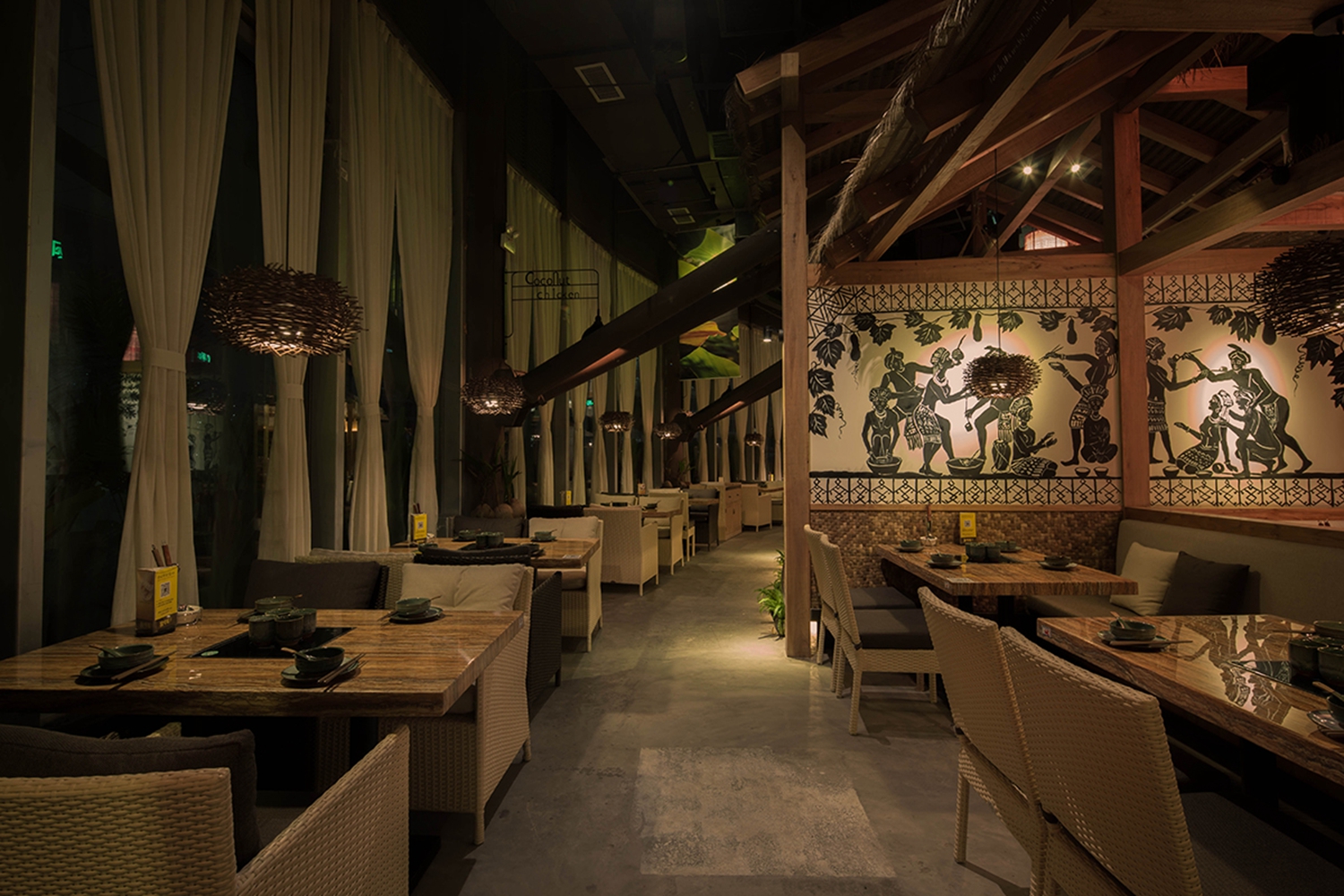 清汤餐厅设计,自然健康饮食的选择与搭配