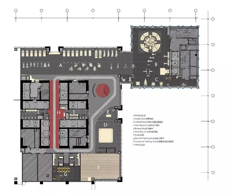 上海复星外滩中心健身中心,复星健身房