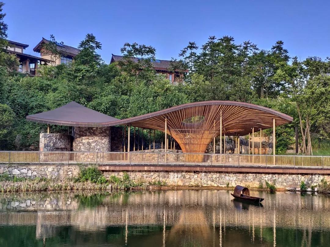 武隆归原小镇茶亭景观,重庆武隆归原茶亭设计