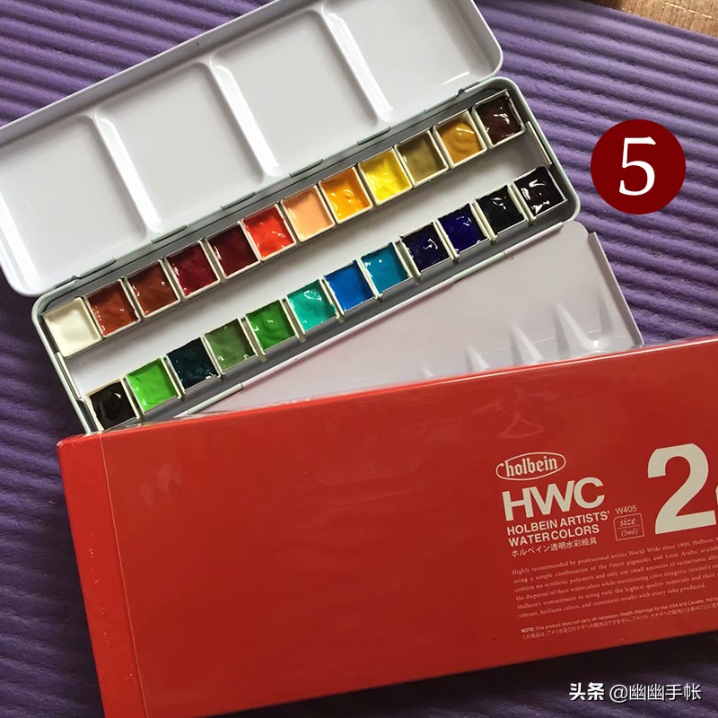 水彩颜料有哪些必入的,水彩颜料新手推荐哪种