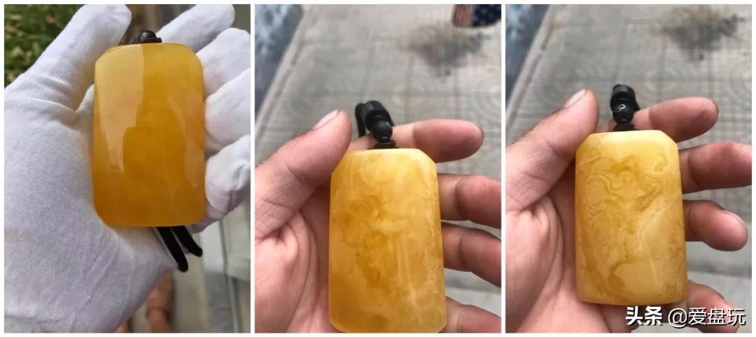 蜜蜡里面的白花越来越明显,蜜蜡白花变色的过程