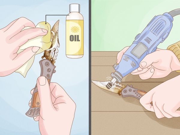 上海刀具加工除锈,怎样给刀片除锈