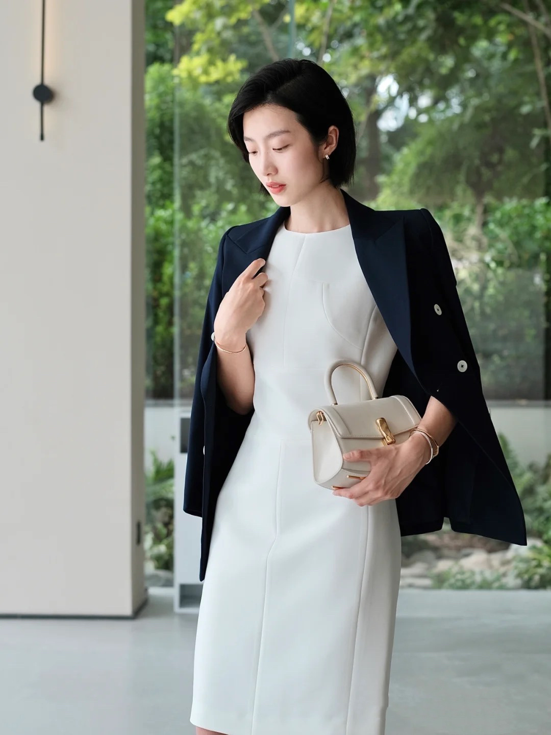 职业装穿搭中长款,职业装气质穿搭穿出自己的风格