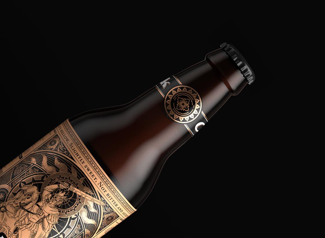 打破常规思维创新,口碑好的精酿啤酒包装设计图片
