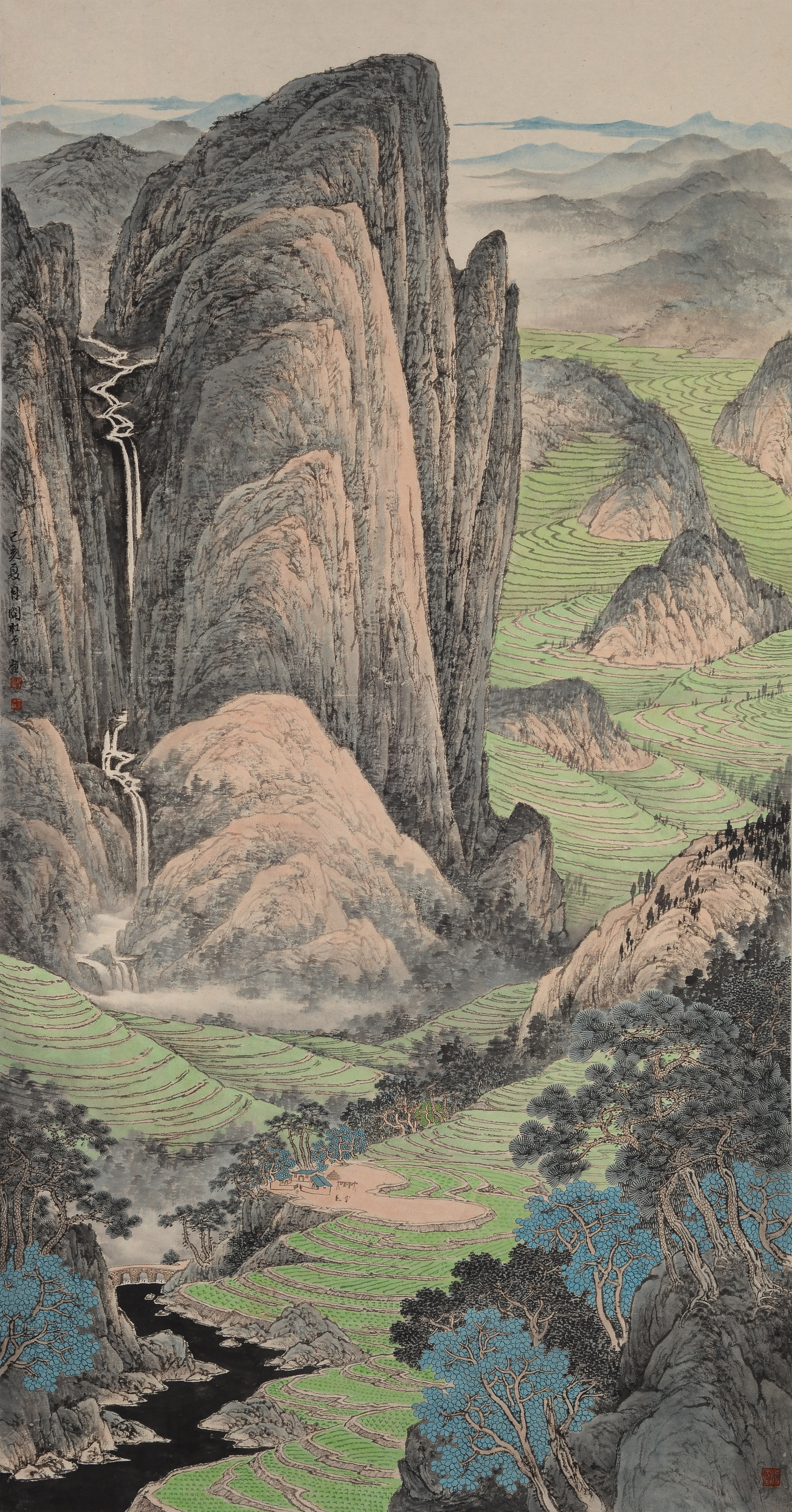 绿水青山就是金山银山绿化效果,绿水青山就是金山银山作品说明