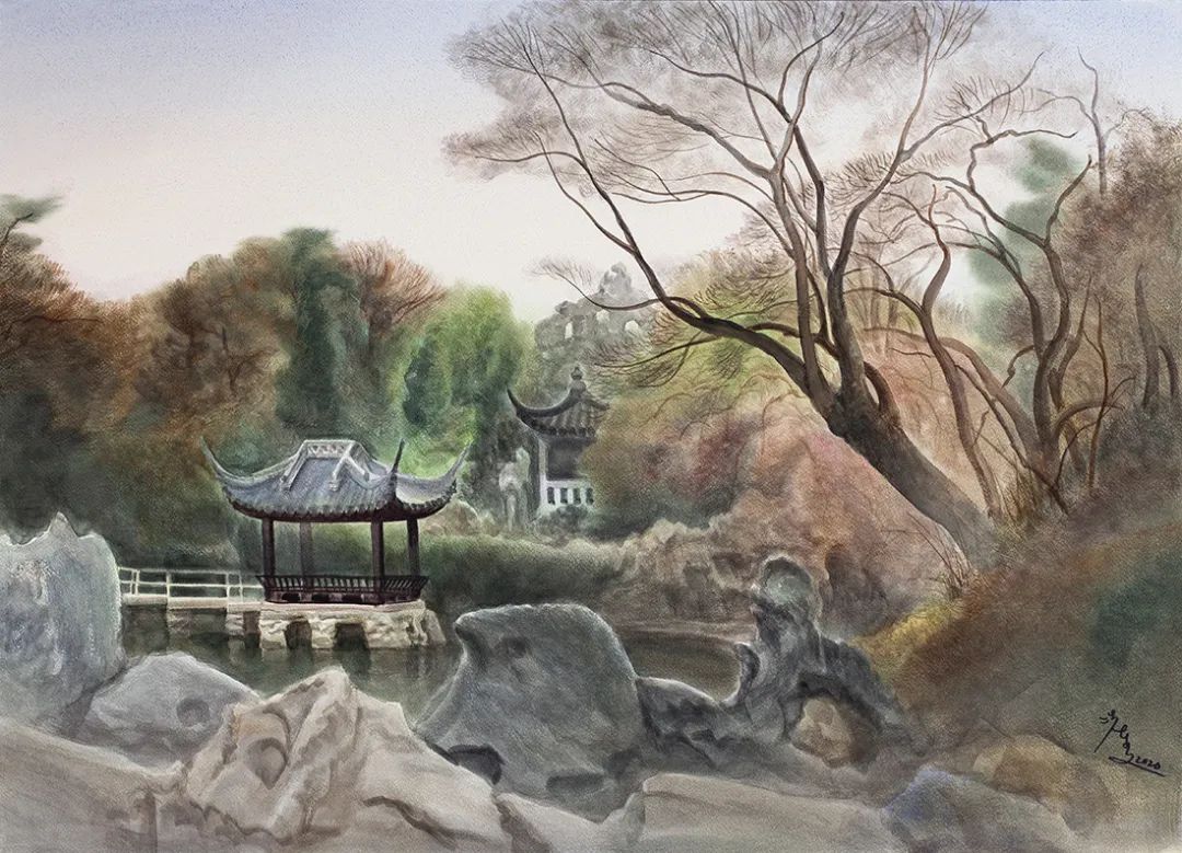 冼东文：寻找西施（蠡园情）