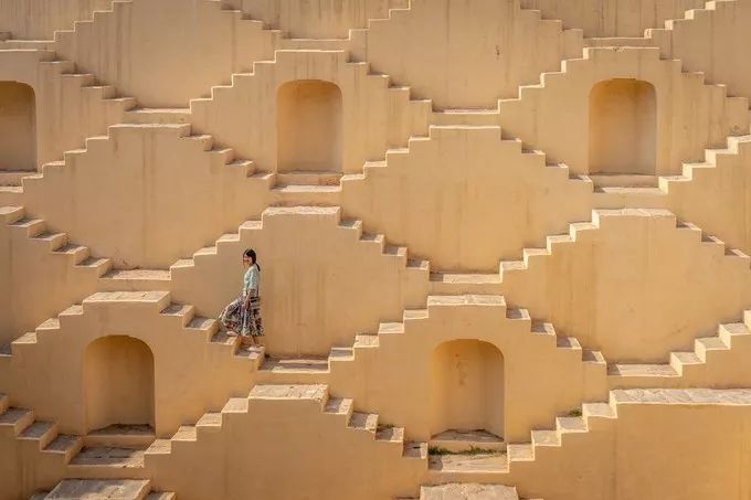 印度这座老城，房子都是粉色，去亚洲最豪华电影院只要几十元