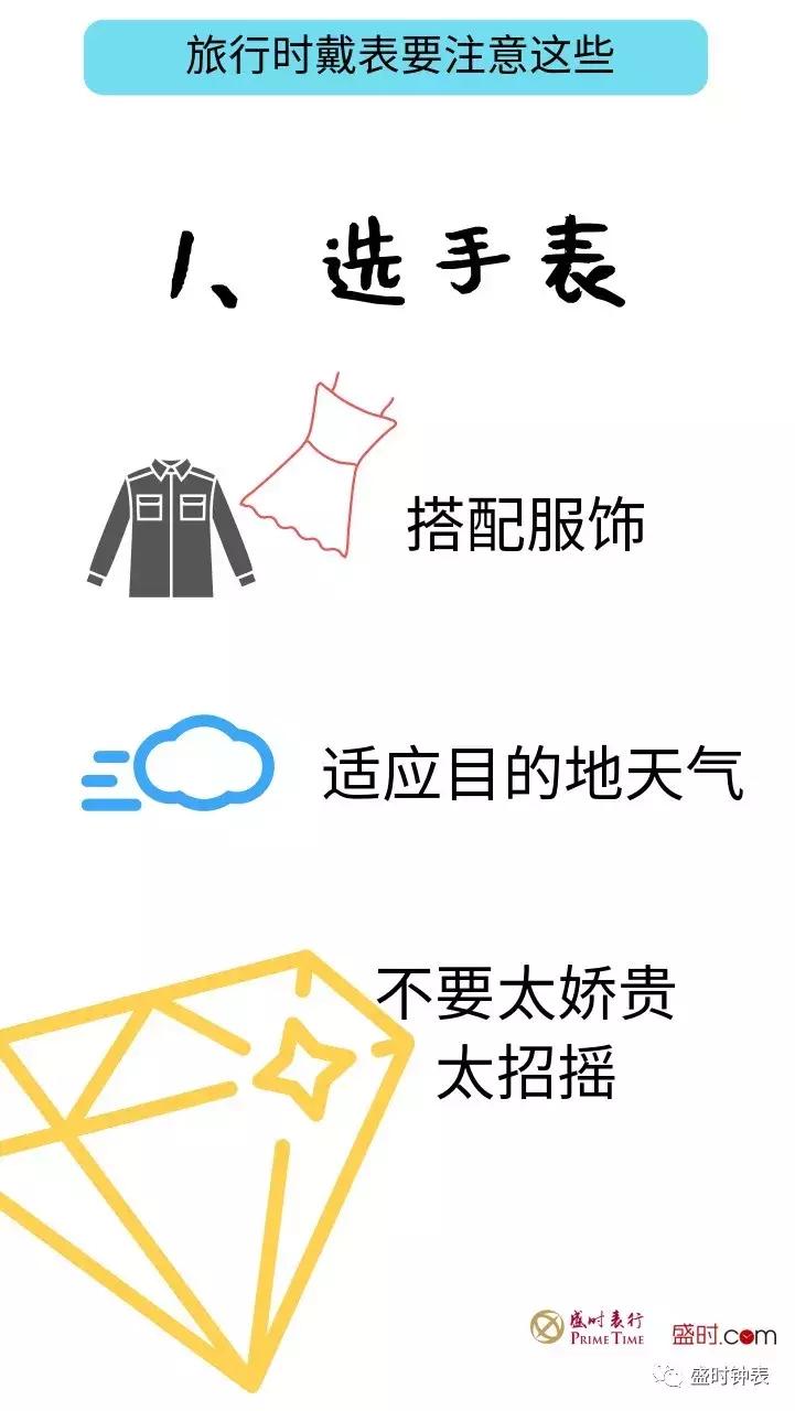 知道这些戴表小贴士，假期出门浪超安心