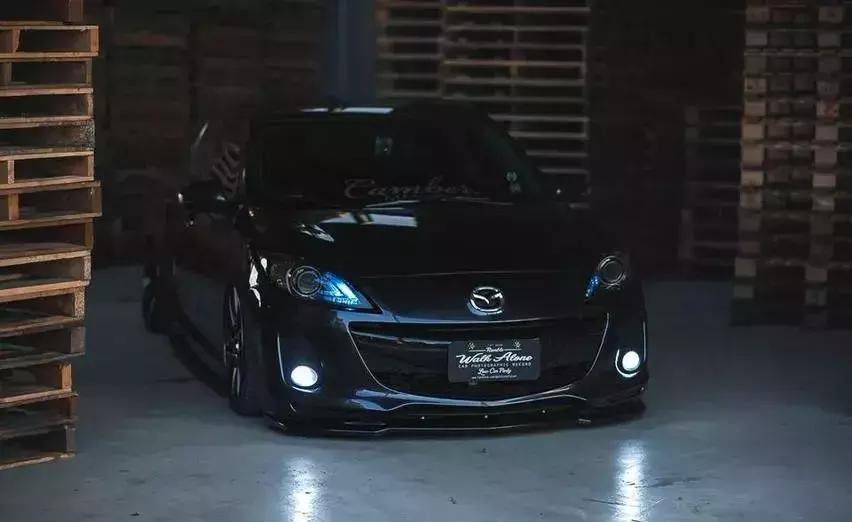 改装马自达星骋两厢2.0,马自达星骋改装气动低趴