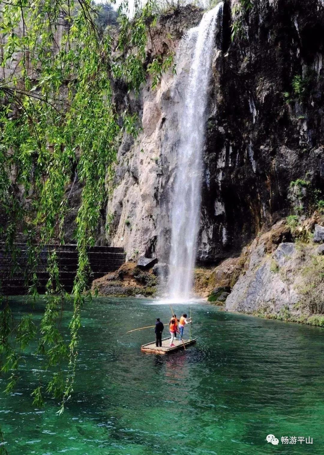 九月季落，又是一秋，平山沕沕水撑起整个初秋的颜值
