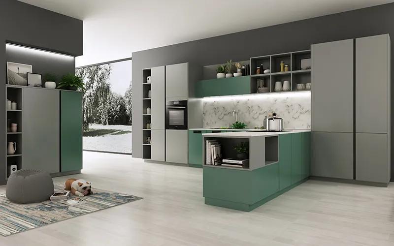 3平卫生间墙砖和地砖怎么配色,深灰色地砖白色墙砖橱柜如何配色