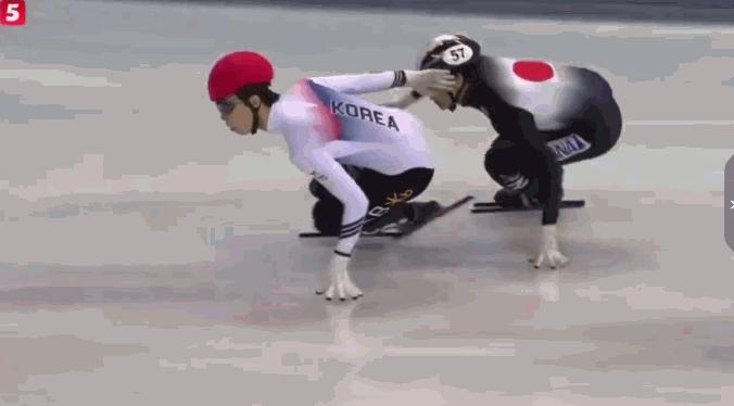 盘点短道速滑韩国恶意犯规,韩国短道速滑犯规回放13次