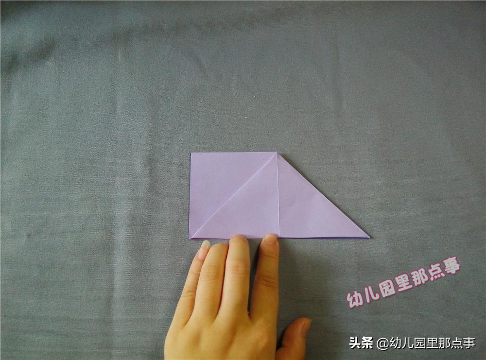 幼儿园手工鱼折纸简单好看,手工diy折纸鱼