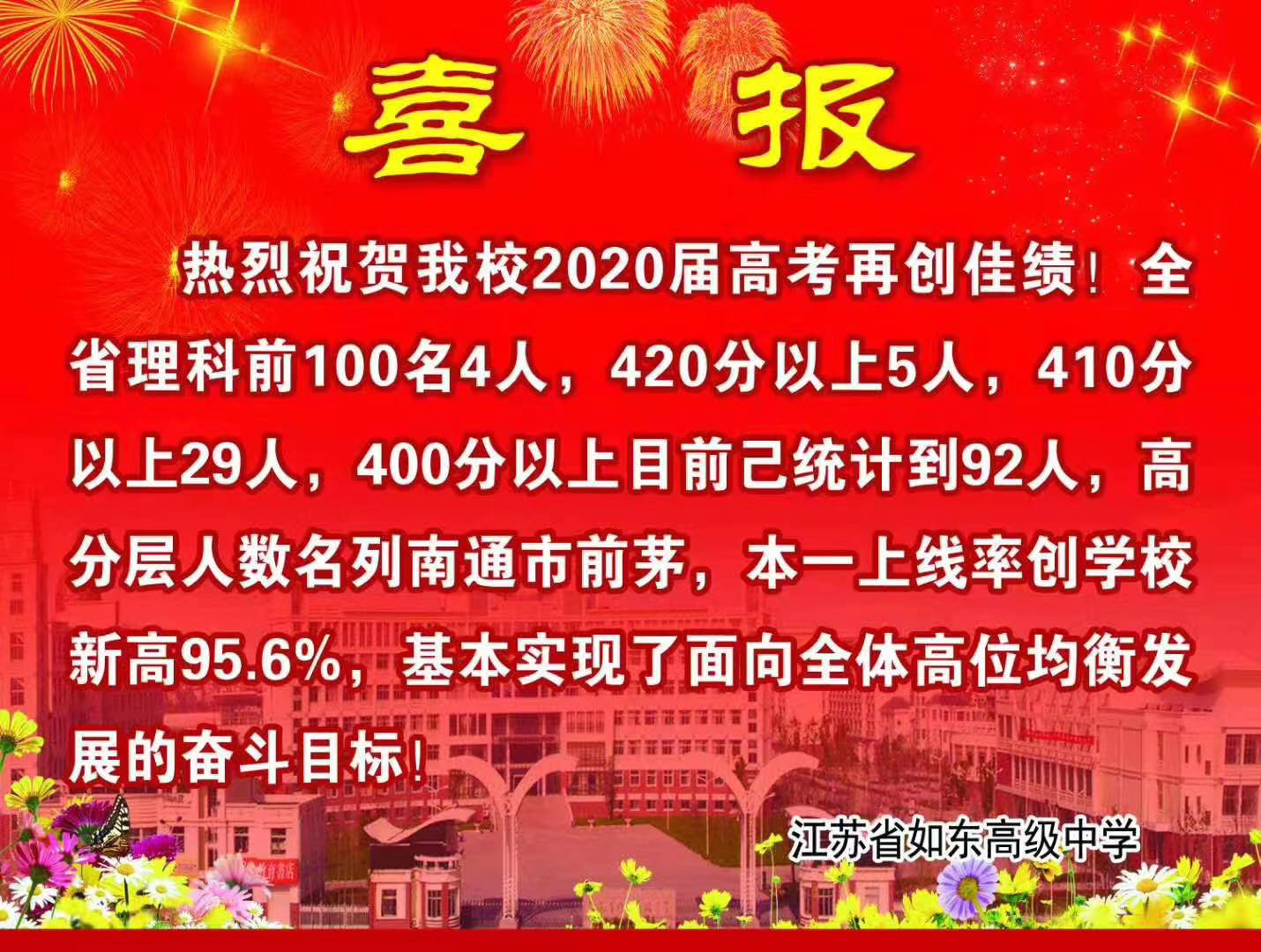 南通西亭高级中学2020一本升学率,南通三中中考喜报2020