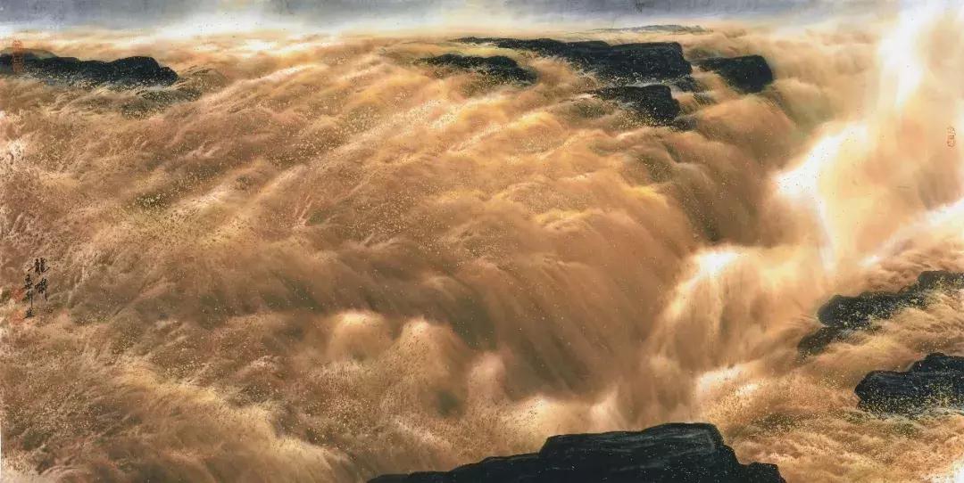大河乐章——王世利笔墨下的黄河魂