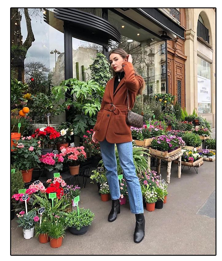 烟管裤秋冬搭配什么外搭,白裤子秋冬烟管裤穿搭