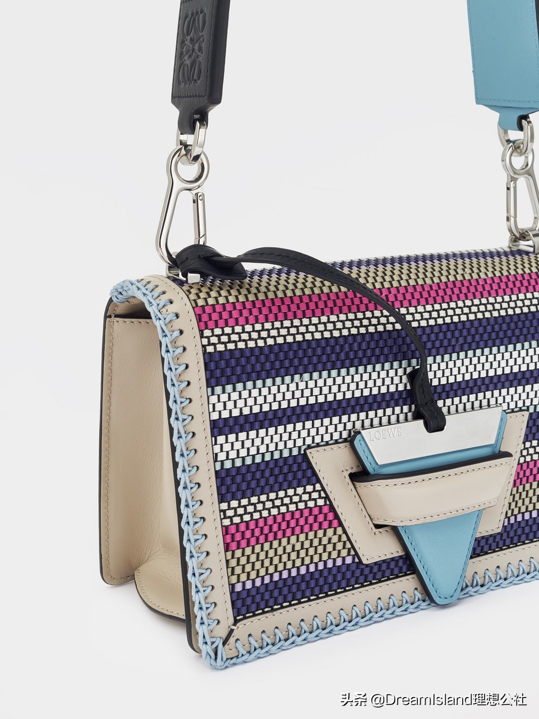 loewe半月形手袋手提包,loewe走秀款包包