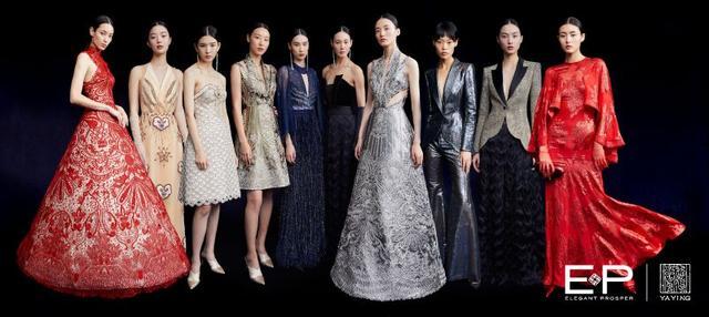 ep雅莹走秀2019,ep雅莹黑裙子