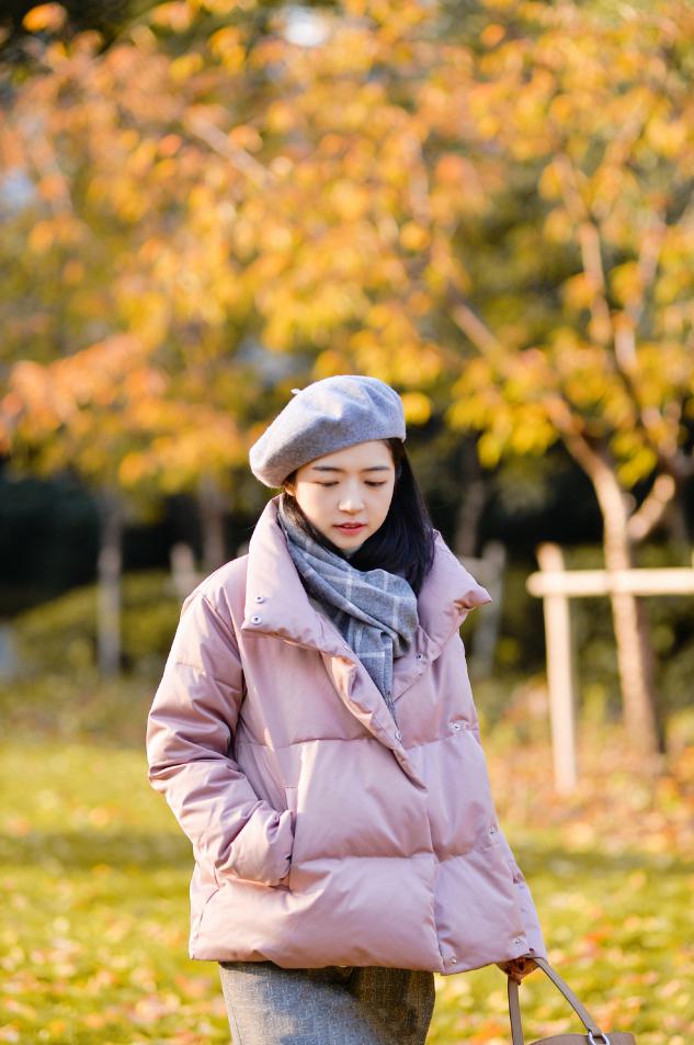 三木妈妈羽绒服最新穿搭,三木妈妈短款羽绒服