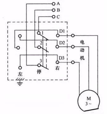 洗衣机洗涤电机正反转原理,电机正反转控制线路及工作原理