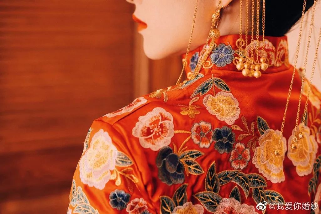 还有哪些好看的中式嫁衣,中式嫁衣惊艳瞬间