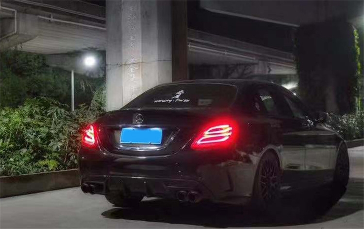 奔驰c200l黑武士改装,奔驰c200l合法改装案例