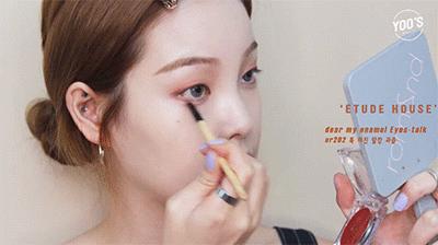 单眼皮狐狸眼妆画法日常,单眼皮大眼妆的画法步骤