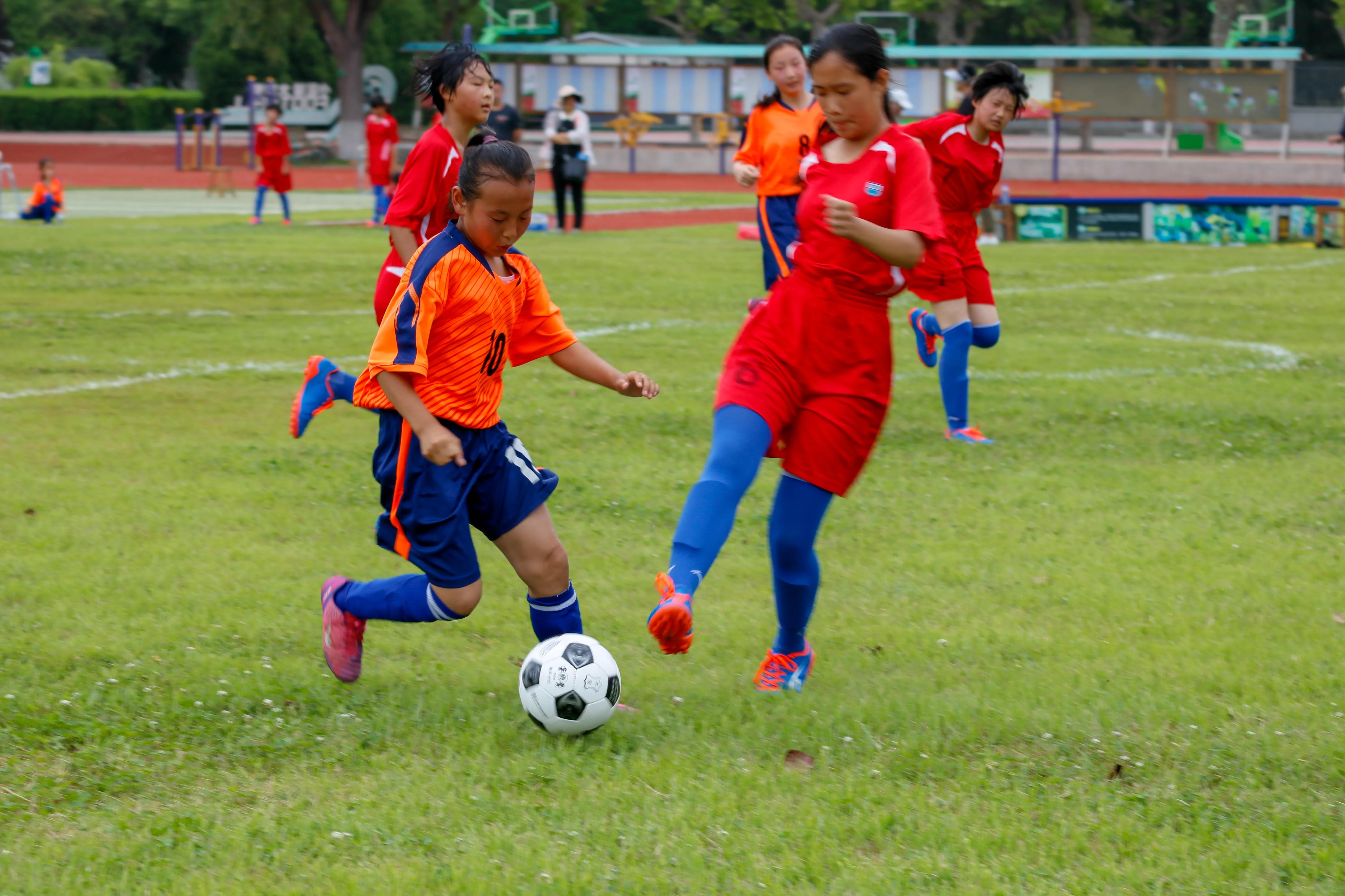 绿茵足球小将表演视频,绿茵场上足球小将展风采