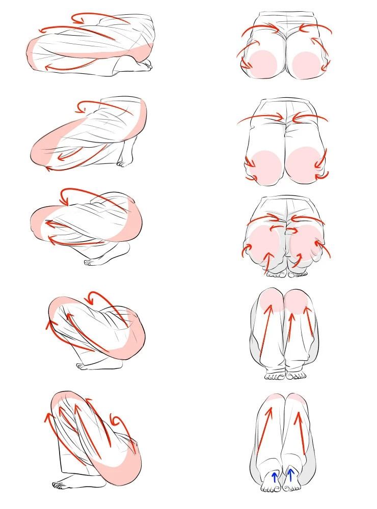 二次元原神人物新手绘画教程,二次元绘画如何画腿