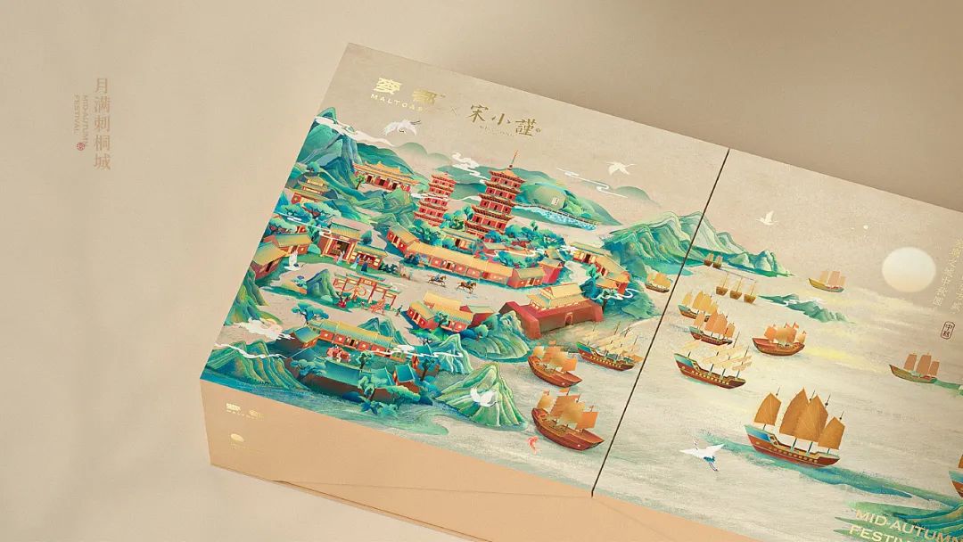 融合了中国元素的设计,中国风礼盒包装设计