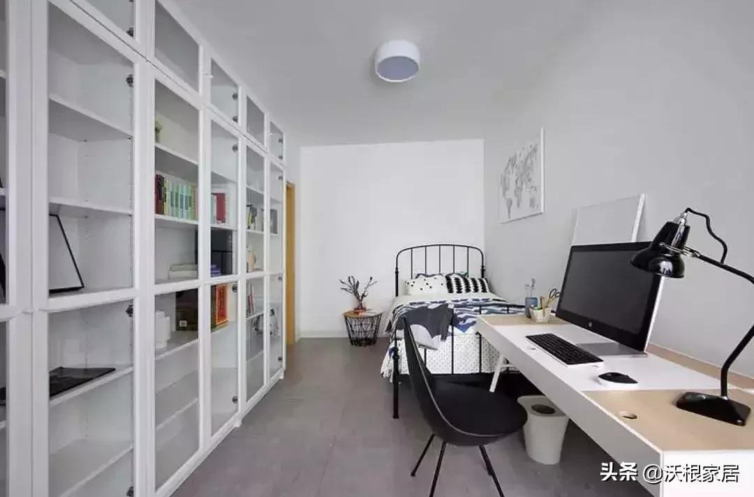 120平方三室一厅房子北欧风格,北欧风婚房布置效果图大全