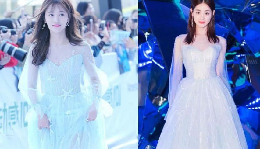 鞠婧祎与杨幂撞衫是谁先穿的,鞠婧祎穿山寨博主道歉