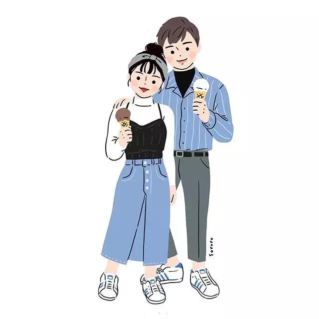 她笔下的可爱女孩，让你看懂穿衣打扮的正确要素~